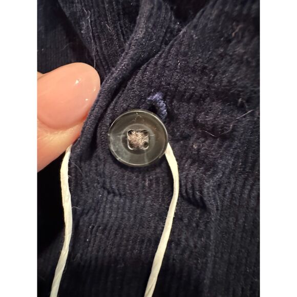 🧥 Alpine Design Navy Corduroy Shirt Jacket XL NWT • Organic Cotton • Cozy ✨ - Picture 6 of 6